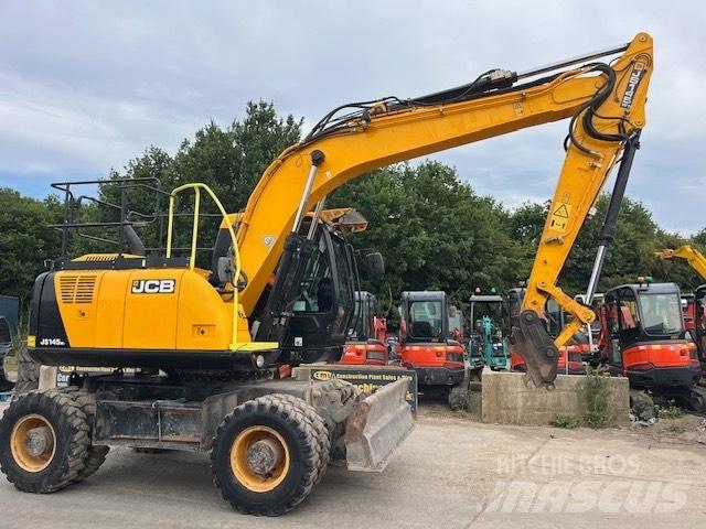 JCB JS 145 W Escavadoras de rodas