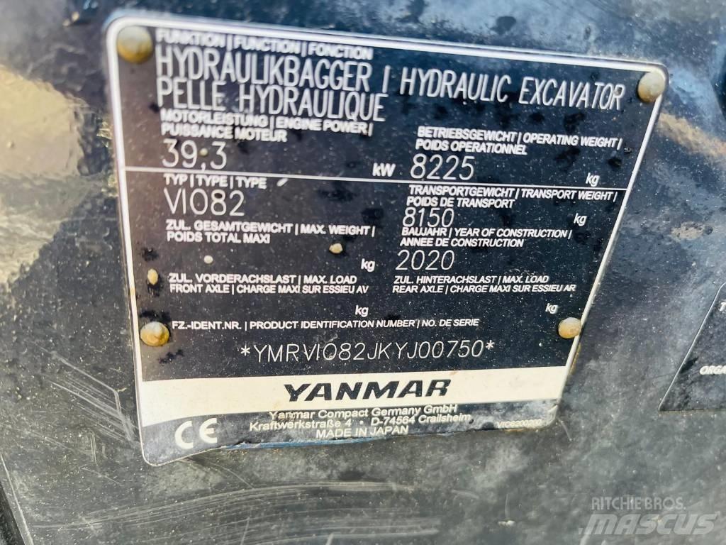 Yanmar Vio 82 Escavadoras Midi 7t - 12t
