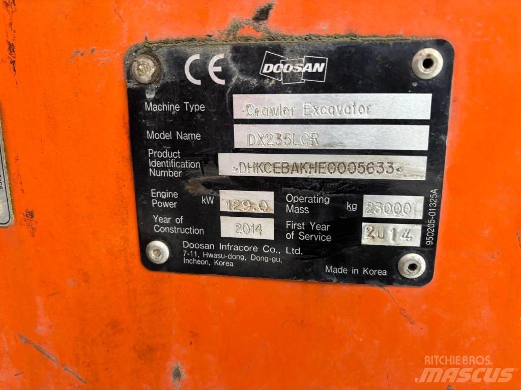 Doosan DX225 LC R Escavadoras de rastos