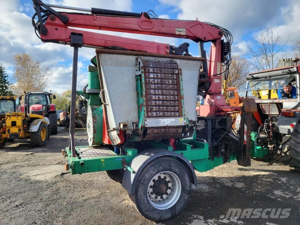  Rębak Mus Max 7 Estilhaçadoras florestais