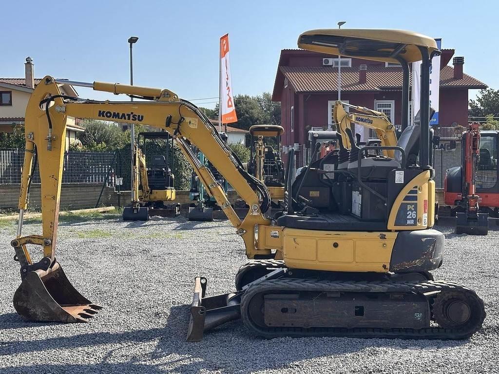 Komatsu PC26MR-3 Mini Escavadoras <7t