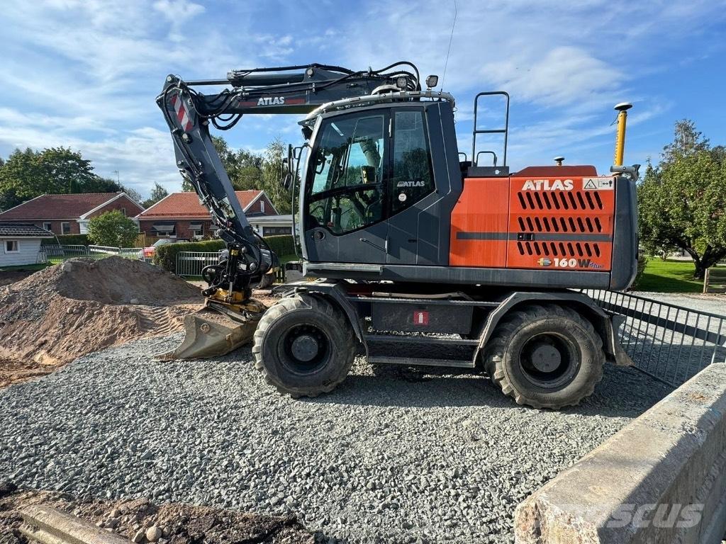 Atlas 160 W Escavadoras de rodas