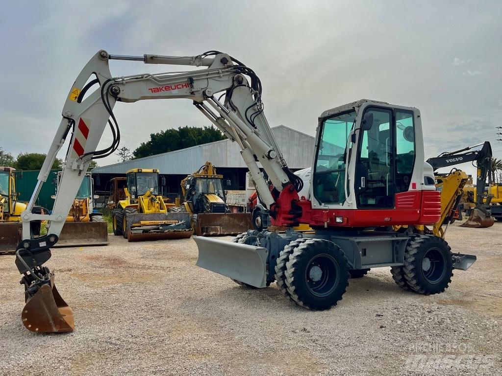 Takeuchi TB 295 Escavadoras de rodas