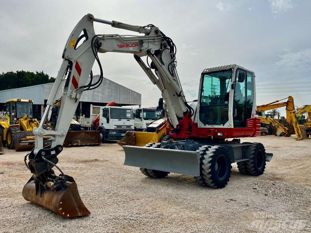 Takeuchi TB 295 Escavadoras de rodas