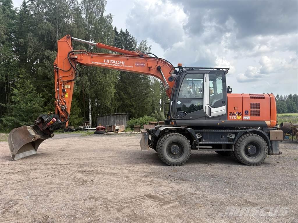 Hitachi ZX170W-3 Escavadoras de rodas
