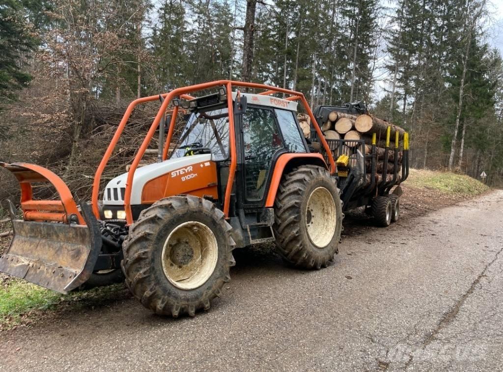 Steyr 9100 Tratores Agrícolas usados