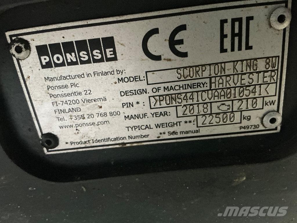 Ponsse Scorpion King Maquinaria Florestal - Outros
