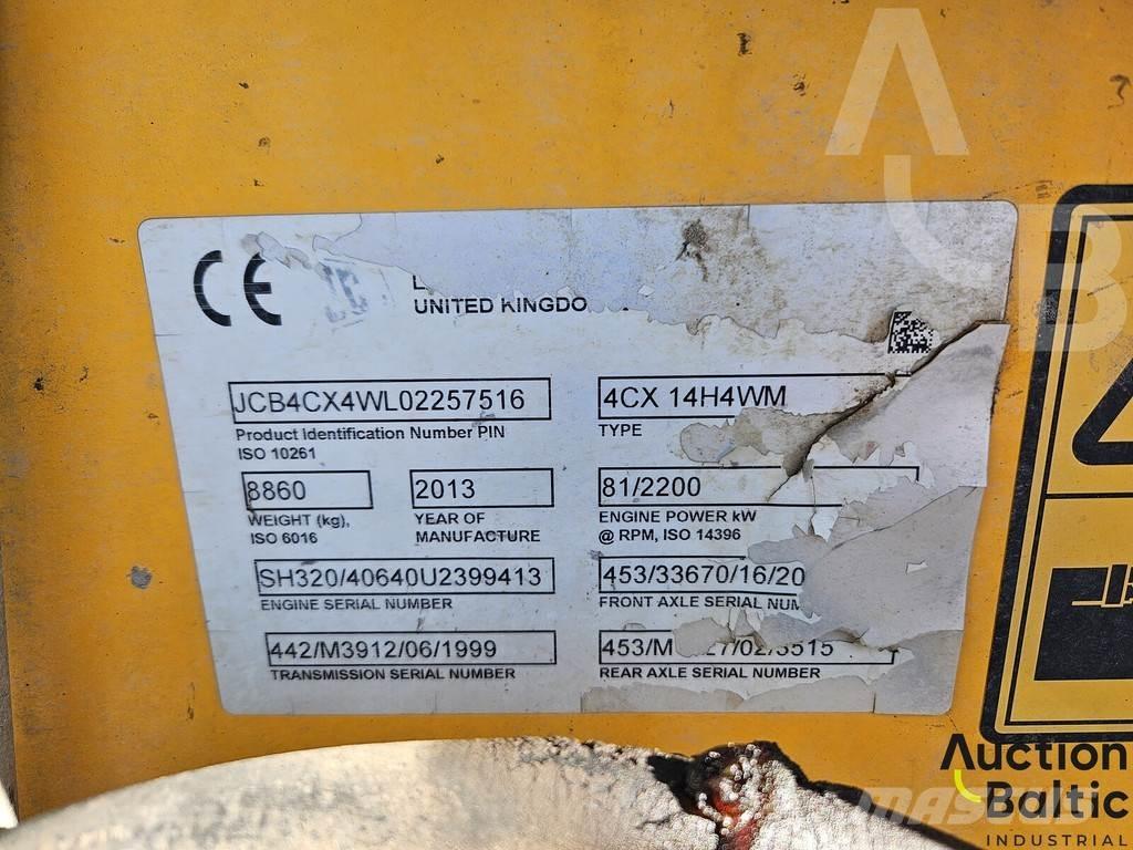 JCB 4 CX Retroescavadoras
