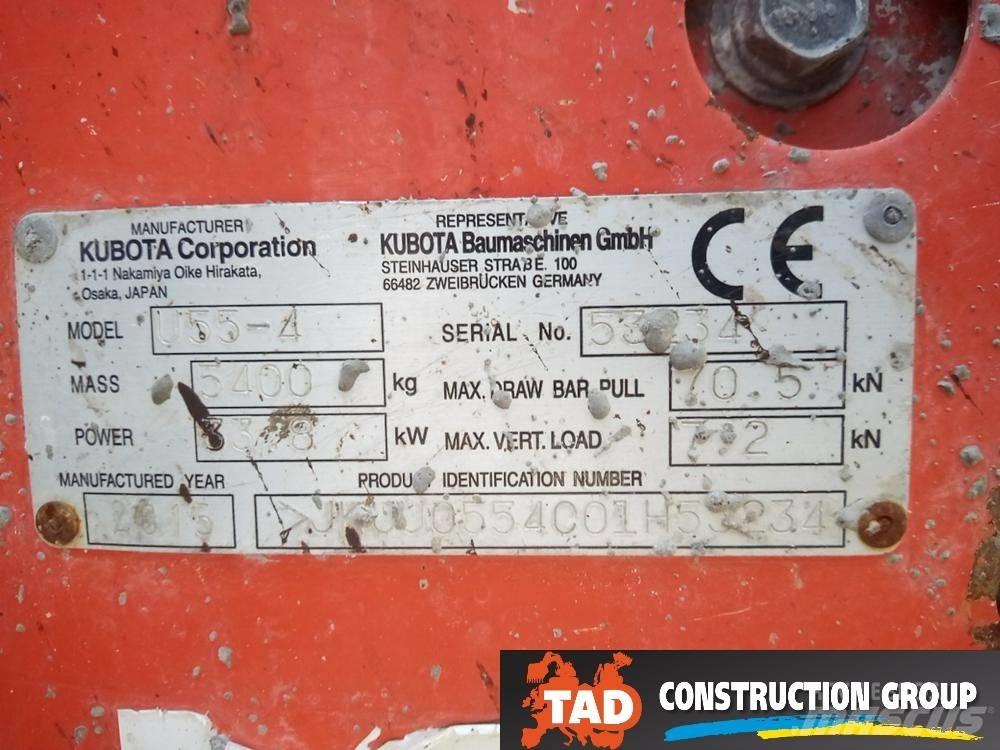 Kubota U 55-4 Mini Escavadoras <7t