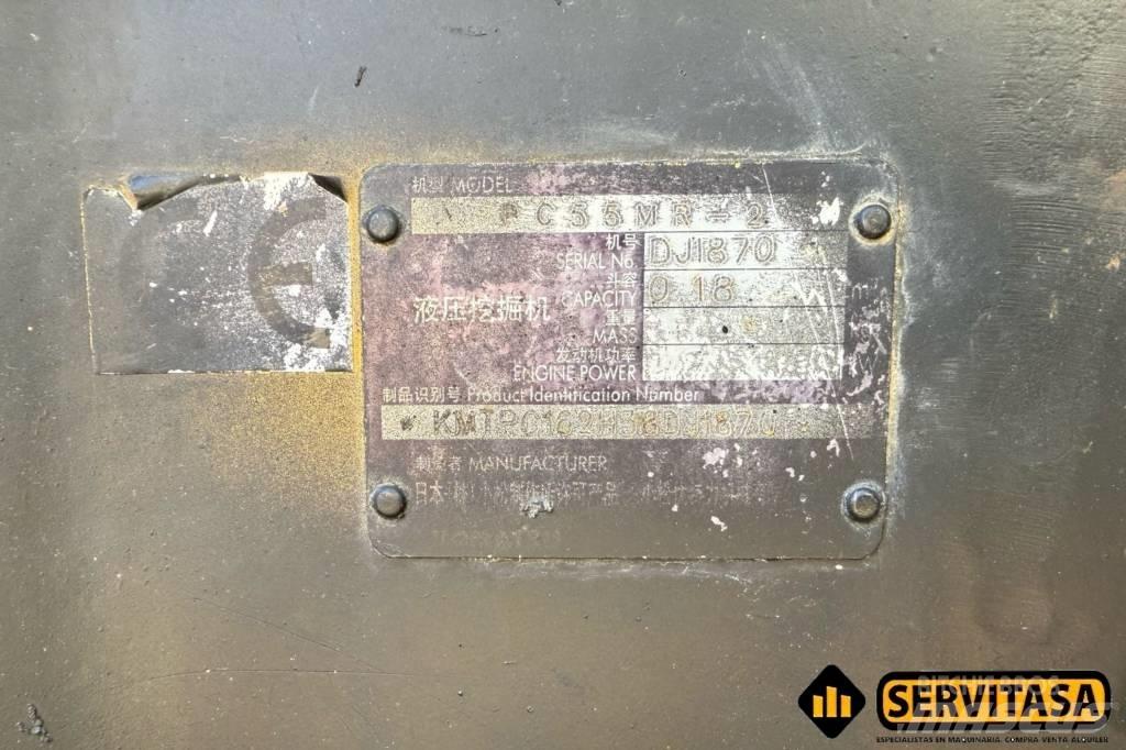 Komatsu PC 55 MR-2 Mini Escavadoras <7t