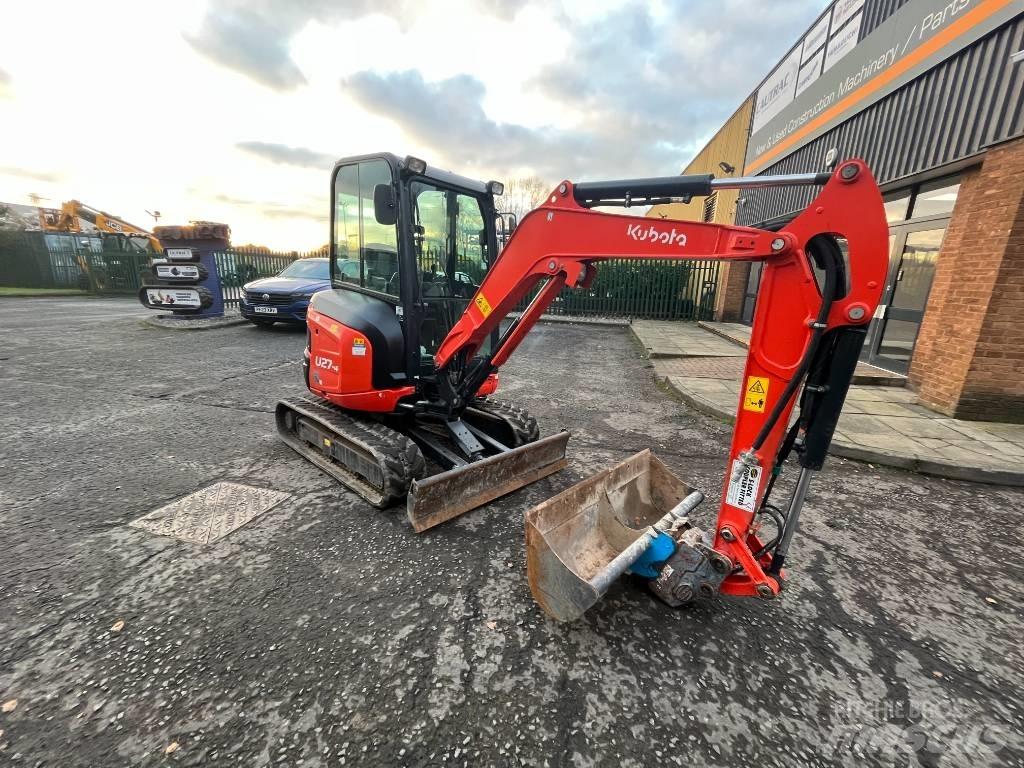 Kubota U 27-4 Escavadoras de rastos