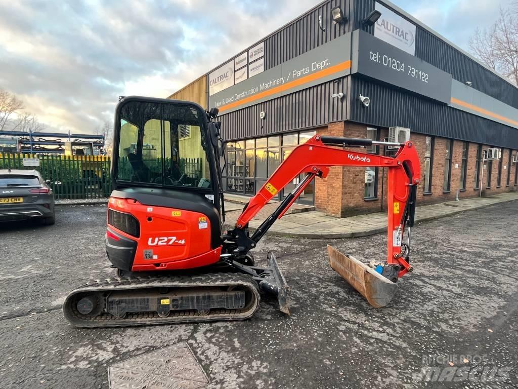 Kubota U 27-4 Escavadoras de rastos