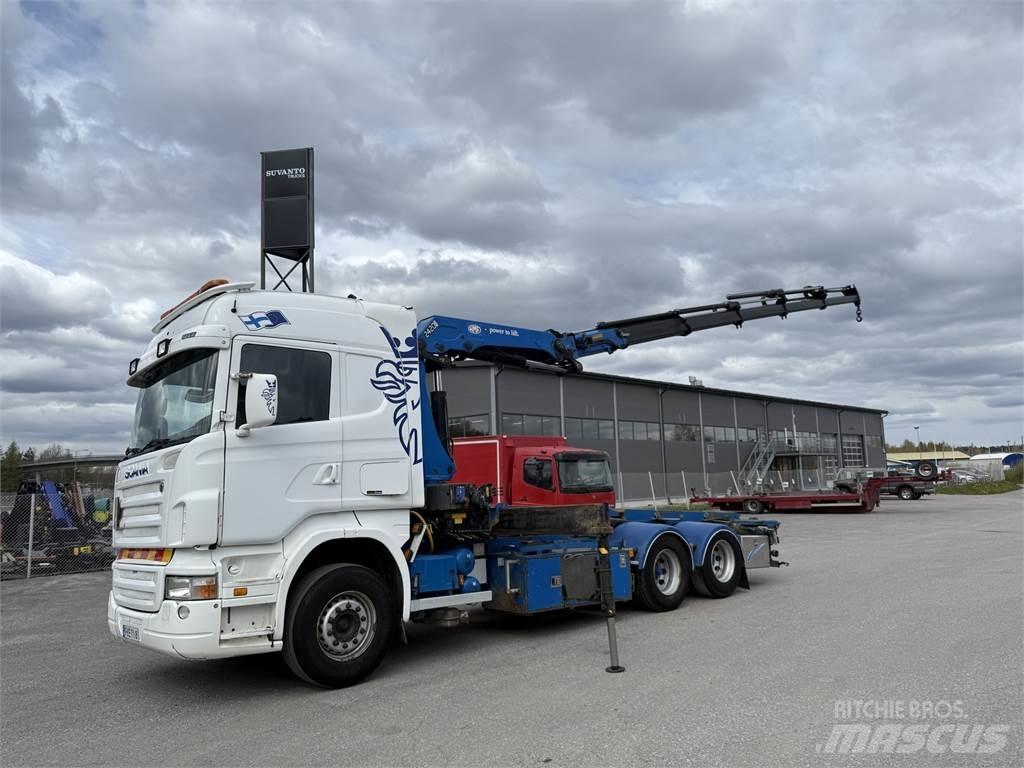 Scania R420 6X2 Camiões grua