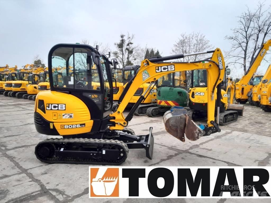 JCB 8026 CTS Mini Escavadoras <7t