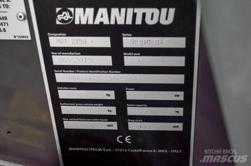 Manitou MRT 2150 Manipuladores telescópicos