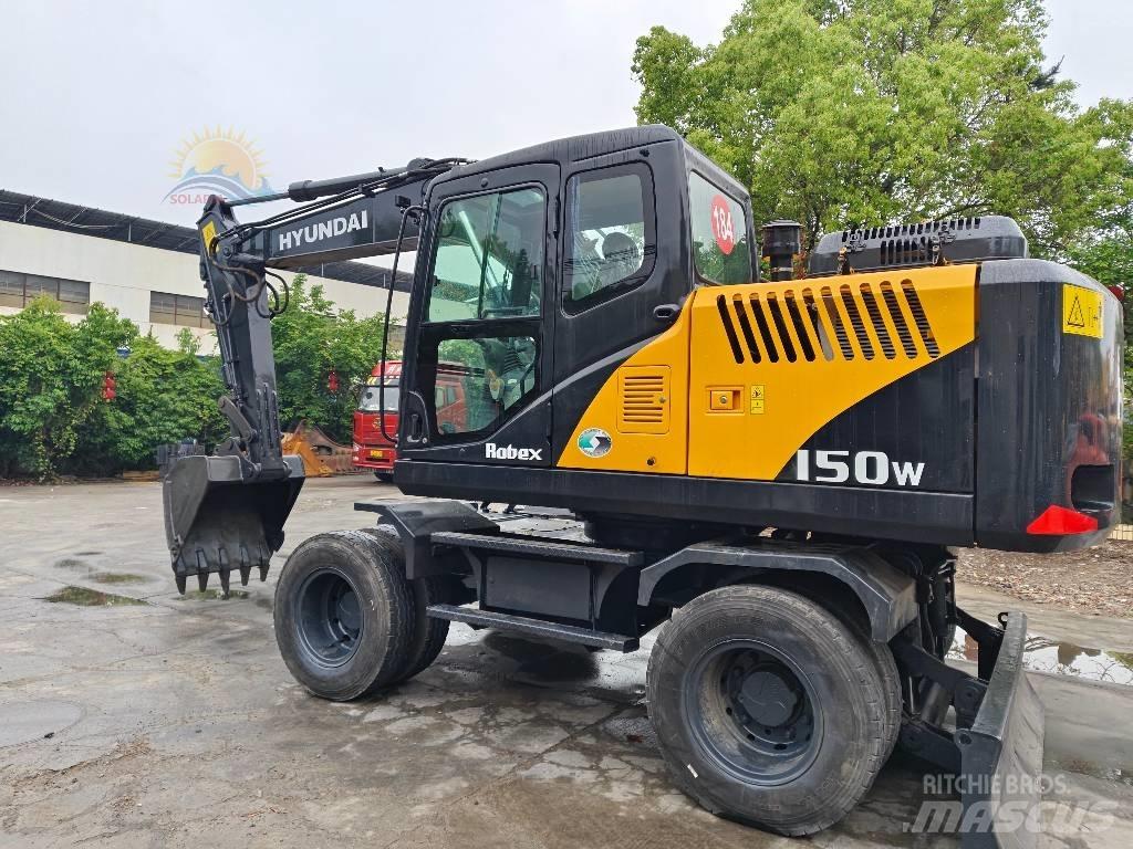 Hyundai R 150 W Escavadoras de rodas