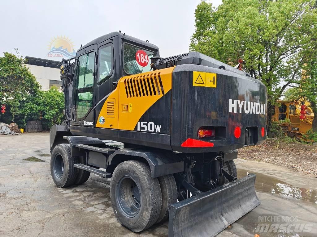 Hyundai R 150 W Escavadoras de rodas
