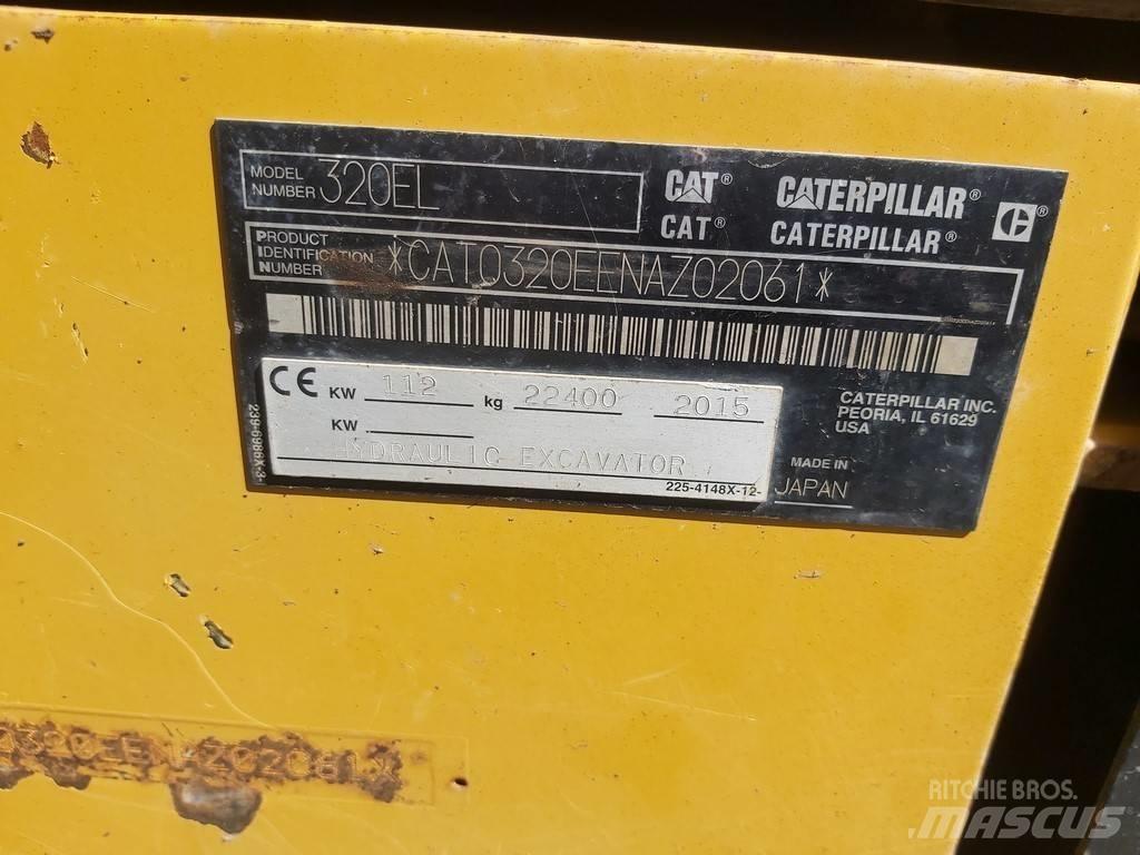 CAT 320 EL Escavadoras de rastos
