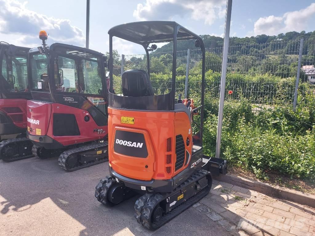 Doosan DX 17 Mini Escavadoras <7t