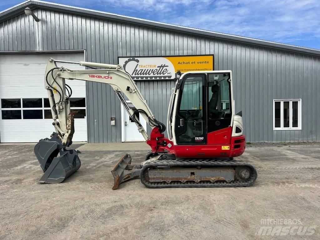 Takeuchi TB 260 Mini Escavadoras <7t