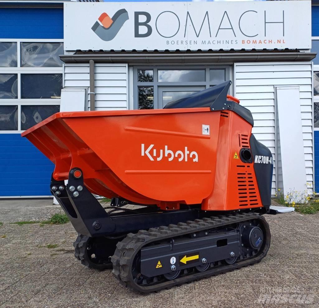 Kubota KC 70 H-4P Dumpers de lagartas