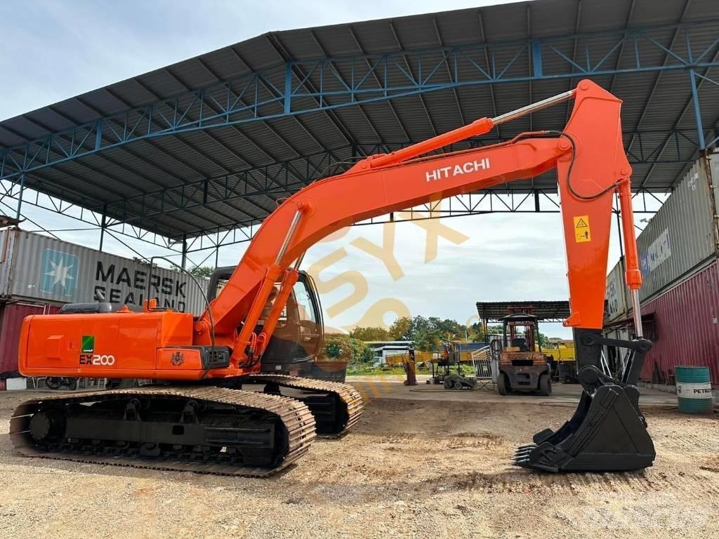 Hitachi EX 200 Escavadoras de rastos