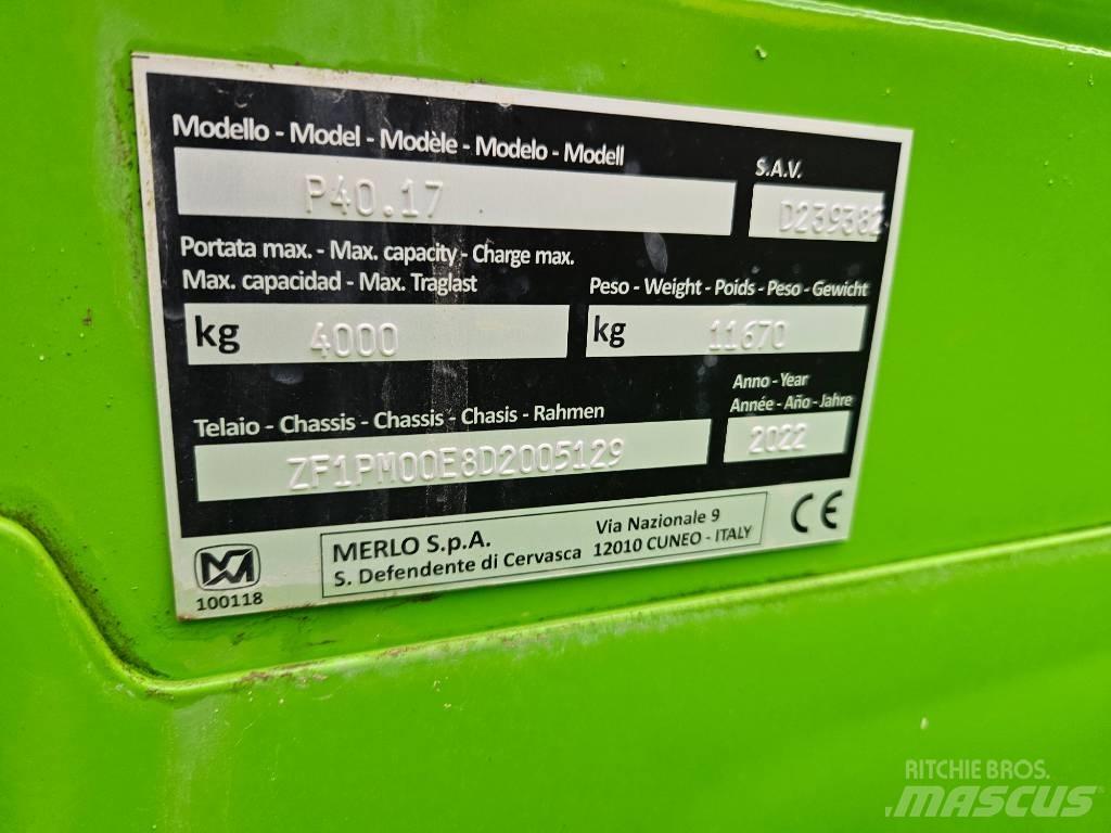 Merlo P 40.17 Manipuladores telescópicos