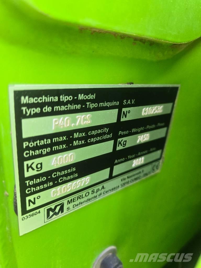 Merlo P 40.7 CS Manipuladores telescópicos