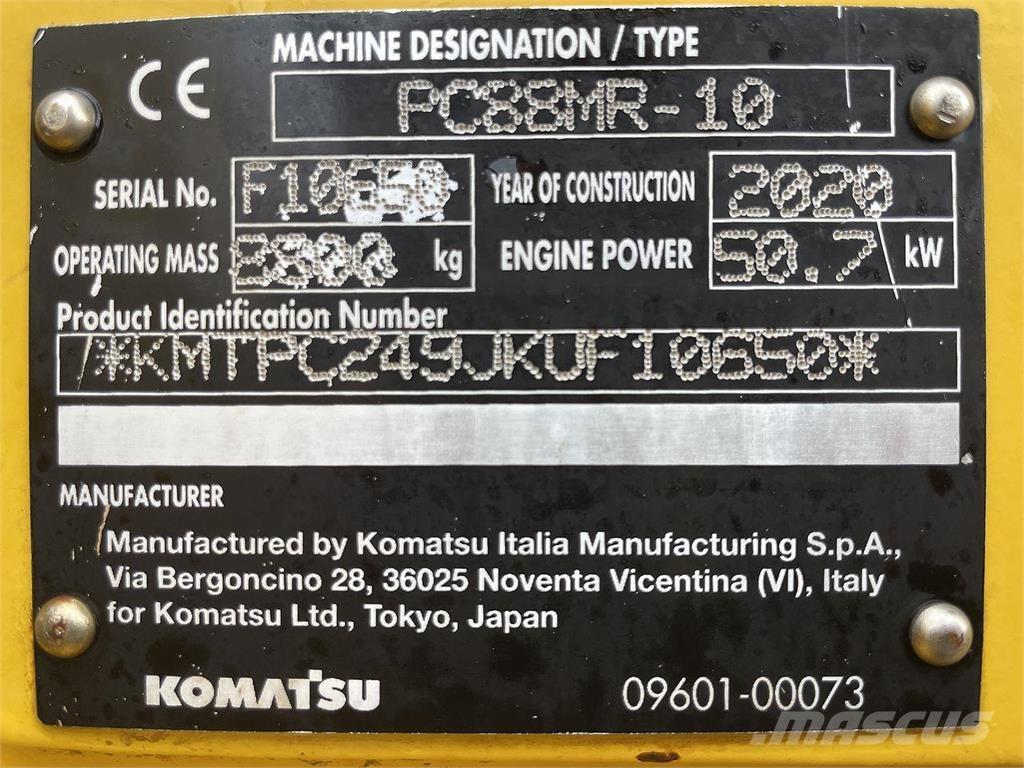 Komatsu PC88MR-10 Escavadoras de rodas
