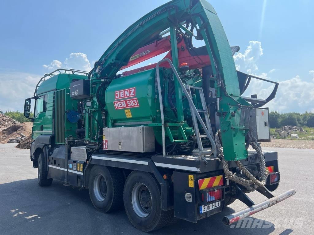 JENZ HEM 583 R MAN Estilhaçadoras florestais