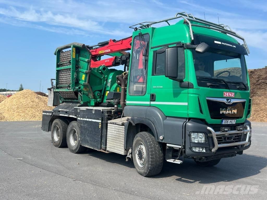JENZ HEM 583 R MAN Estilhaçadoras florestais