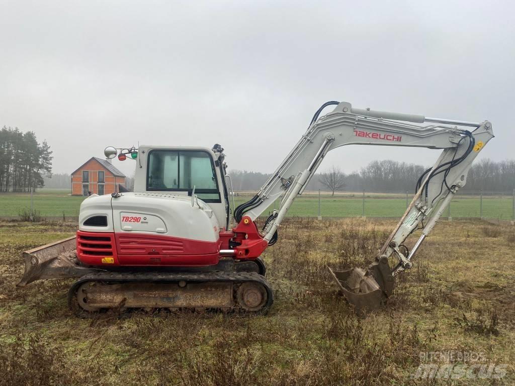 Takeuchi TB 290 Escavadoras Midi 7t - 12t