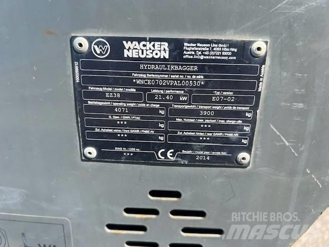 Wacker Neuson EZ 38 Escavadoras de rastos