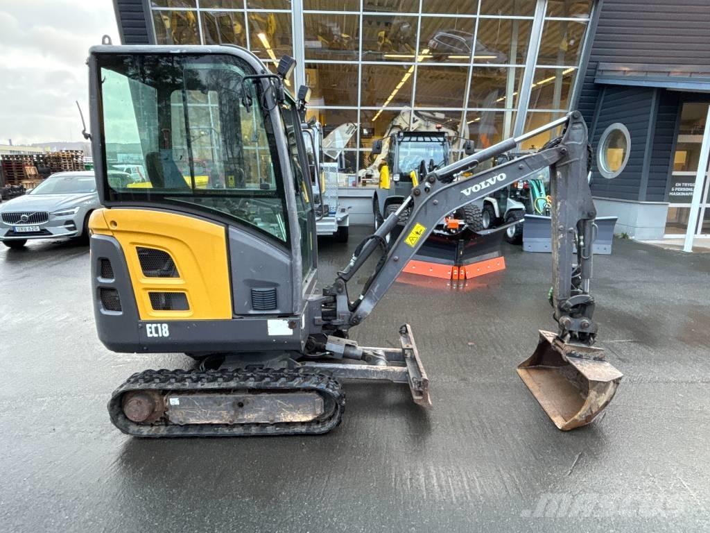 Volvo EC18 D Mini Escavadoras <7t