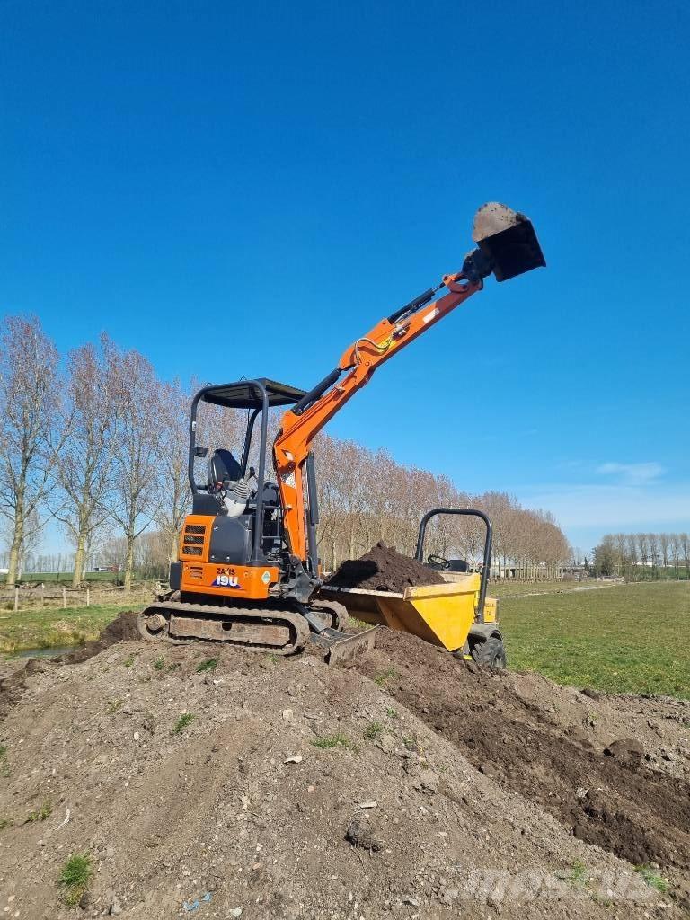 Hitachi ZX 19 U Mini Escavadoras <7t