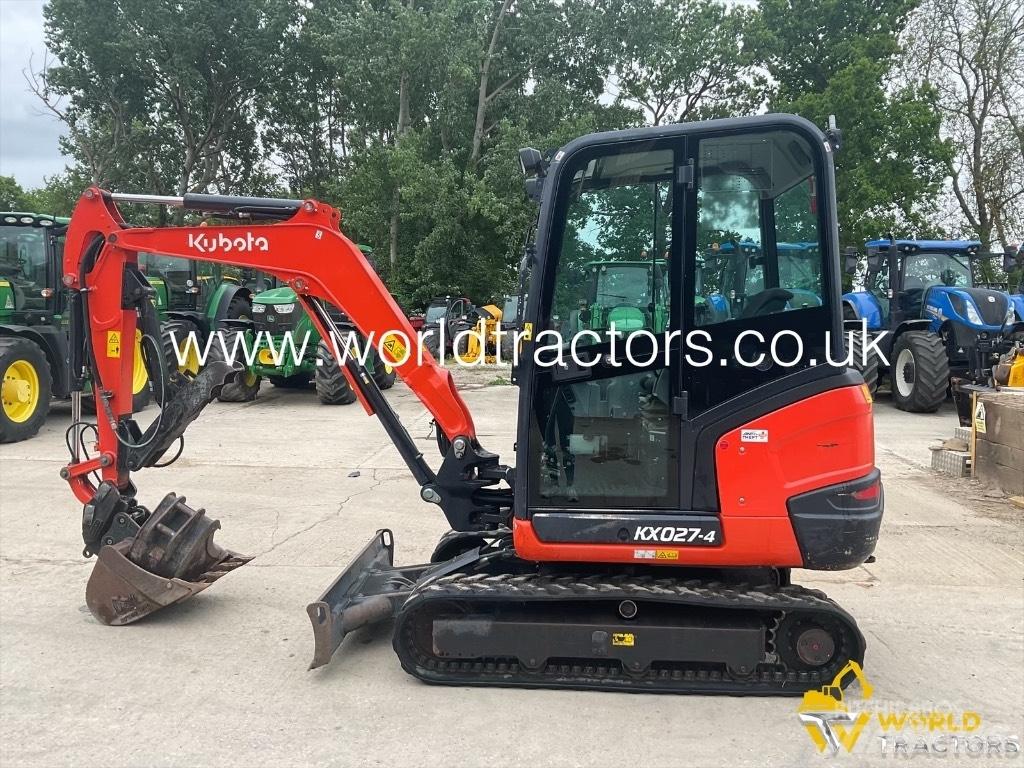 Kubota KX 027 Mini Escavadoras <7t