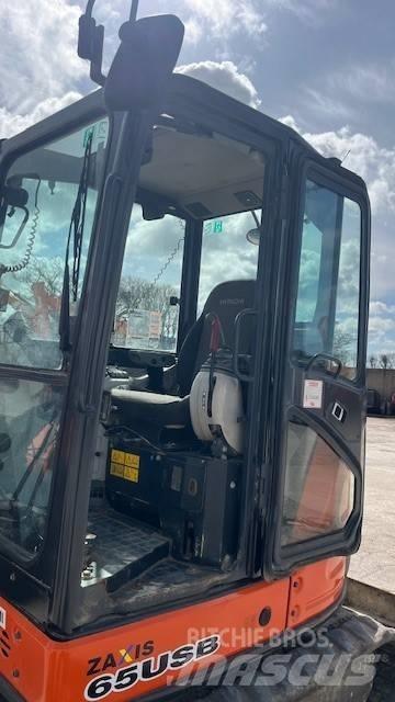 Hitachi ZX 65 US B-5 Mini Escavadoras <7t