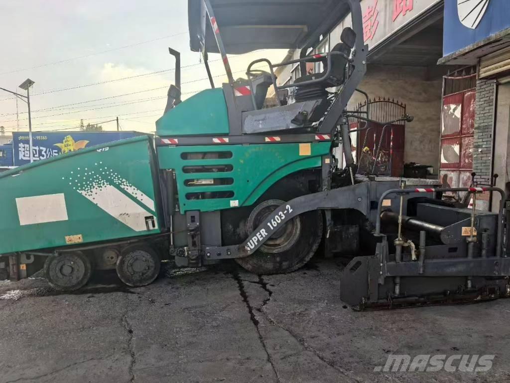 Vögele 1603 Pavimentadoras de asfalto