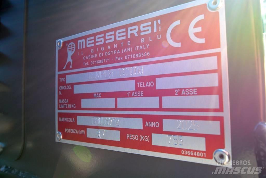 Messersi TC 100 d Dumpers de obras