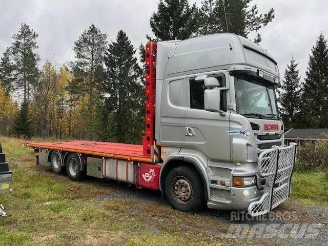 Scania R 560 6*2 Camiões estrado/caixa aberta