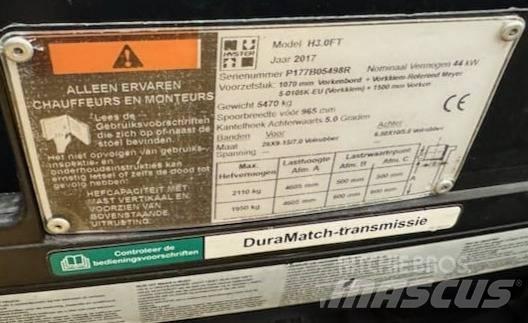 Hyster H 3.0 FT Empilhadores Diesel