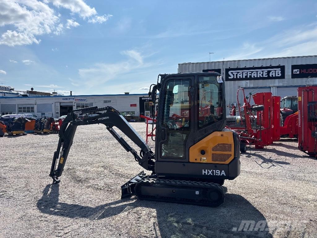 Hyundai HX19A Mini Escavadoras <7t
