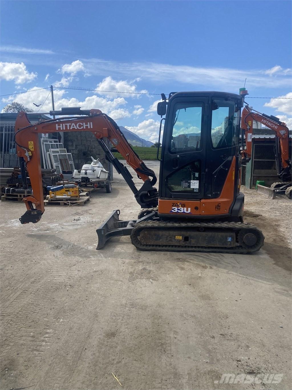 Hitachi Zaxis33U-6 Mini Escavadoras <7t