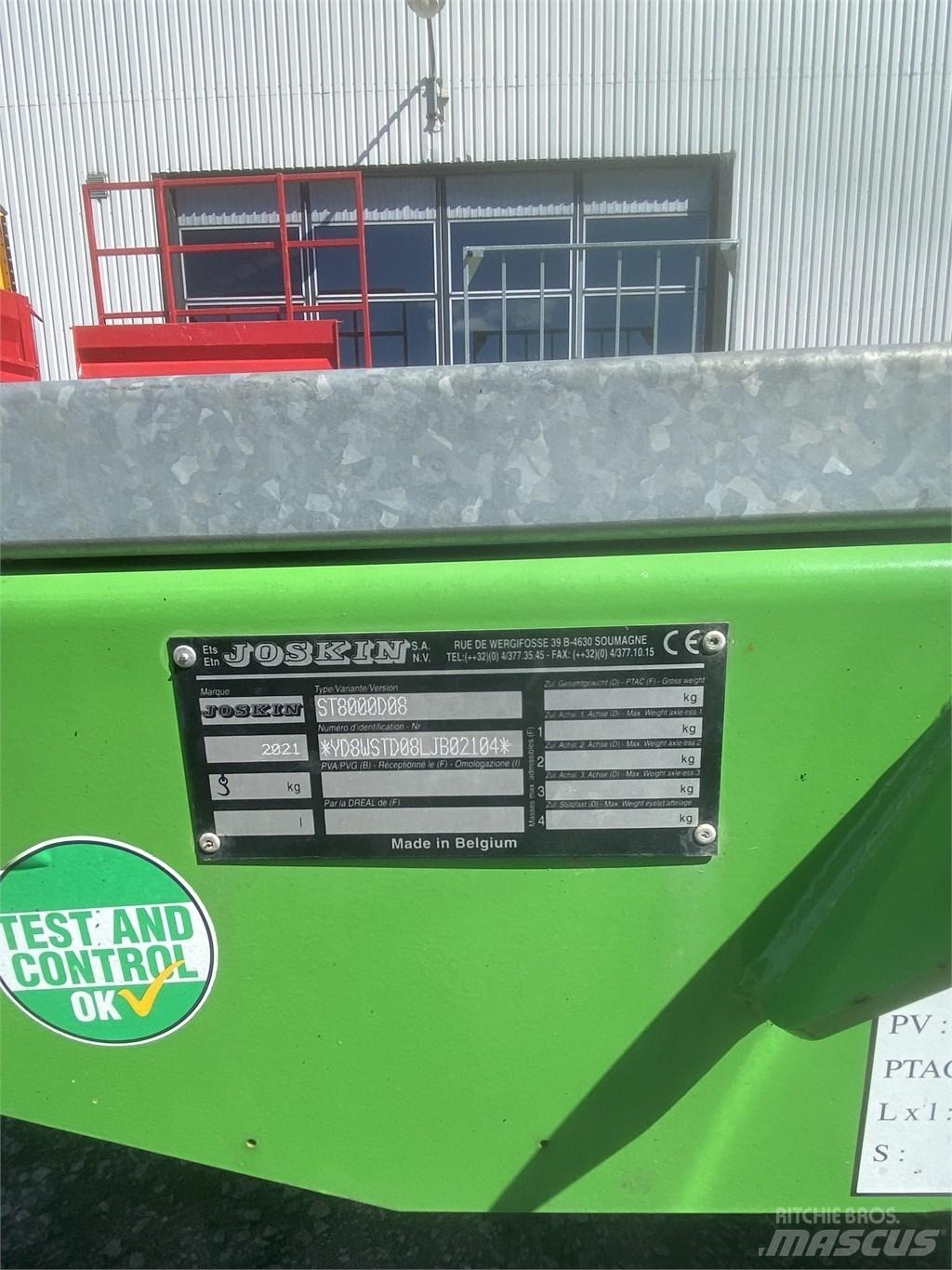 Joskin S80D11 Reboque de fardos