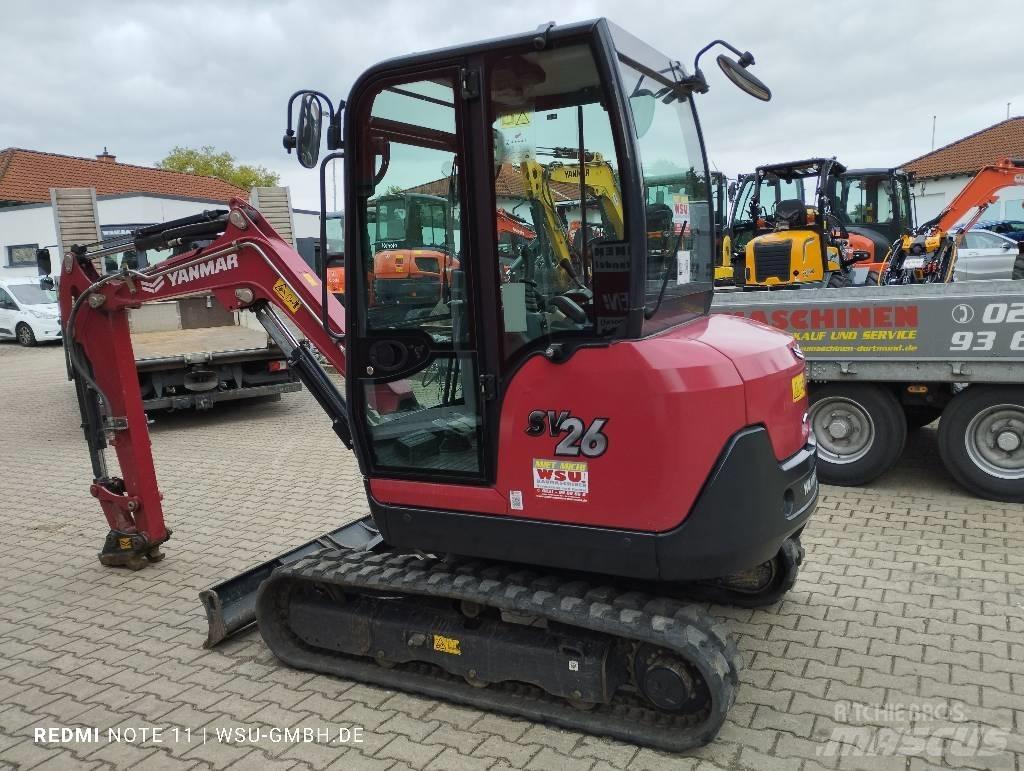 Yanmar SV 26 Mini Escavadoras <7t