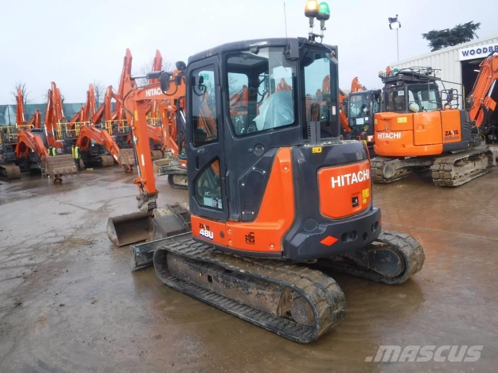 Hitachi ZX 48 U-6 Mini Escavadoras <7t