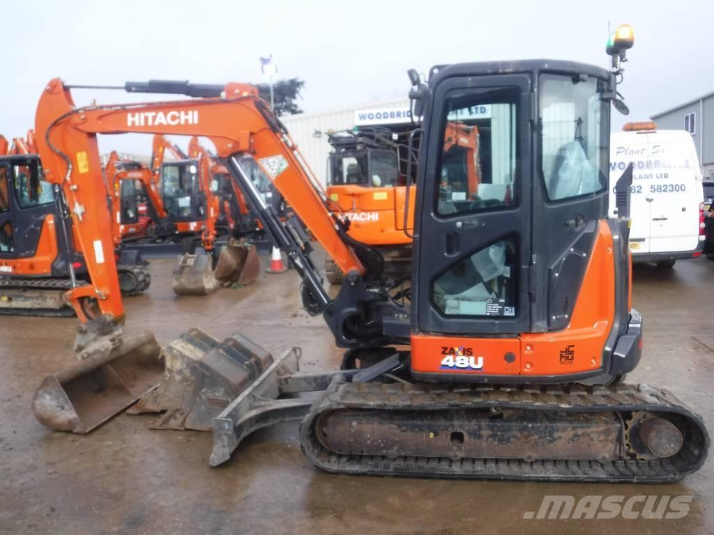 Hitachi ZX 48 U-6 Mini Escavadoras <7t