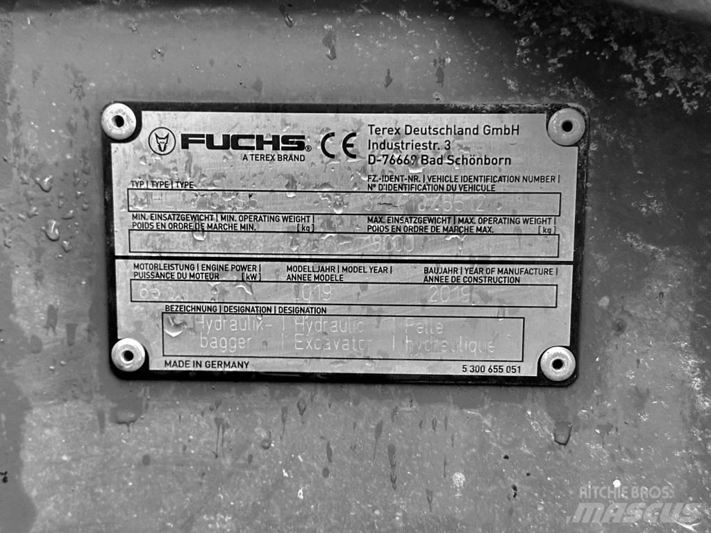 Terex Fuchs MHL 310 Equipamento de triagem