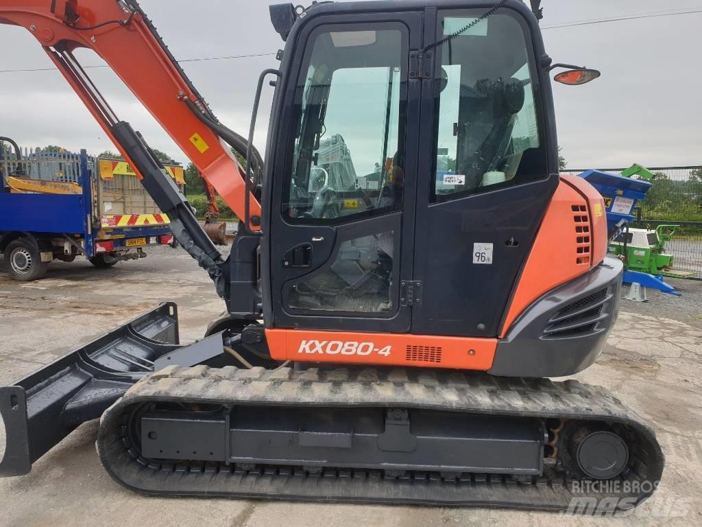 Kubota KX 080-4 Escavadoras Midi 7t - 12t
