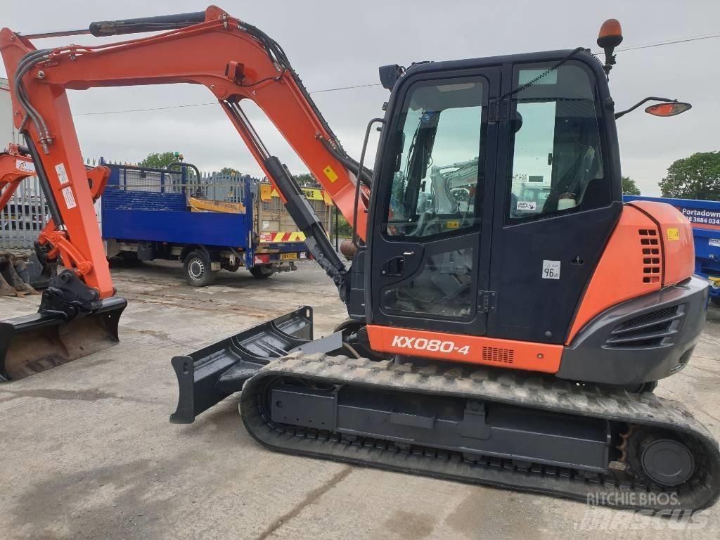 Kubota KX 080-4 Escavadoras Midi 7t - 12t